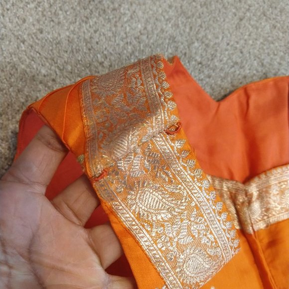 Vintage 50s SILK Sari Dress - Picture 7 of 8